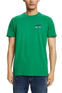 ESPRIT Herren 043CC2K301 T-Shirt, 305/EMERALD Green, S von ESPRIT