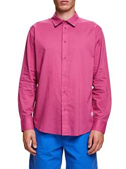 ESPRIT Herren 053EE2F314 Hemd, 651/DARK PINK 2, XS von ESPRIT