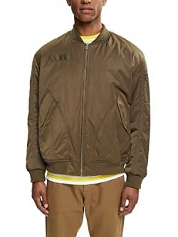 ESPRIT Herren 072CC2G303 Jacke, 356/DARK Khaki 2, m von ESPRIT