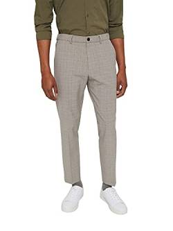 ESPRIT Herren 081EO2B301 Business-Anzug Hosen-Set, 272/BEIGE 3, 48 von ESPRIT