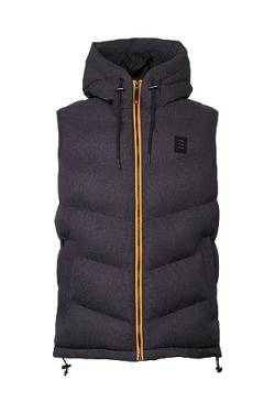 ESPRIT Herren 083EE2H302 Fleece-Weste, 400/NAVY, S von ESPRIT