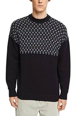 ESPRIT Herren 112EE2I307 Pullover, 001/BLACK, L von ESPRIT