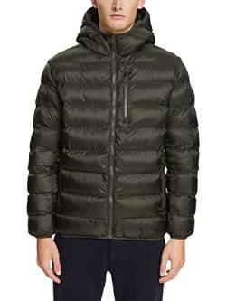 ESPRIT Herren 992ee2g303 Jacke, Dark Khaki, S EU von ESPRIT