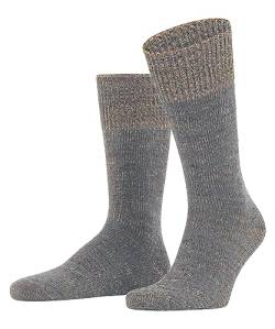 ESPRIT Herren Socken Multicolour Boot Biologische Baumwolle Wolle einfarbig 1 Paar, Grau (Grey 3208), 43-46 von ESPRIT