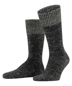 ESPRIT Herren Socken Multicolour Boot Biologische Baumwolle Wolle einfarbig 1 Paar, Schwarz (Black 3000), 43-46 von ESPRIT