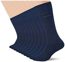 ESPRIT Herren Socken Solid 10-Pack M SO Baumwolle einfarbig 10 Paar, Blau (Marine 6120), 40-46 von ESPRIT
