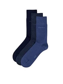 ESPRIT Herren Socken Solid-Mix 5-Pack M SO Baumwolle einfarbig 5 Paar, Mehrfarbig (Sortiment 0060), 40-46 von ESPRIT