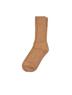 ESPRIT Herren Socken Winter Wool Biologische Baumwolle Wolle einfarbig 1 Paar, Braun (Camel 5038), 39-42 von ESPRIT