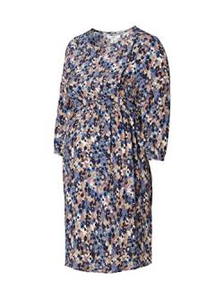 ESPRIT Maternity Damen Dress Woven Nursing 3/4 Sleeve Allover Print Kleid, Blue - 300, 38 EU von ESPRIT