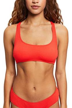 ESPRIT Strukturiertes Crop-Bikini-Top mit wattierten Cups von ESPRIT