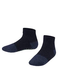 ESPRIT Unisex Kinder Hausschuh-Socken Effect K HP Wolle rutschhemmende Noppen 1 Paar, Blau (Marine 6120), 27-30 von ESPRIT