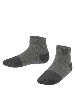 ESPRIT Unisex Kinder Hausschuh-Socken Effect K HP Wolle rutschhemmende Noppen 1 Paar, Grau (Light Grey 3400), 23-26 von ESPRIT