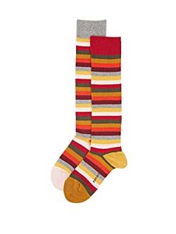 ESPRIT Unisex Kinder Multi Stripe 2-Pack K KH Socken, Blickdicht, Grau (Light Grey 3400), 27-30 (3-6 Jahre) (2er Pack) von ESPRIT