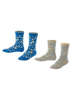 ESPRIT Unisex Kinder Pattern Mix 2-Pack K SO Socken, Mehrfarbig (Sortiment 30), 27-30 (2er Pack) von ESPRIT