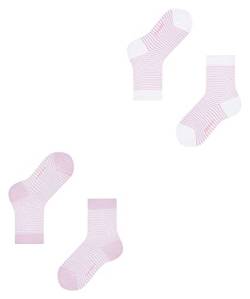 ESPRIT Unisex Kinder Socken Fine Stripe 2-Pack, Biologische Baumwolle, 2 Paar, Mehrfarbig (Sortiment 60), 35-38 von ESPRIT