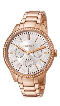 Esprit Damen-Armbanduhr Analog Quarz Edelstahl beschichtet ES107132005 von ESPRIT