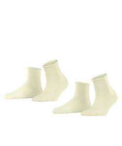 Esprit Damen Kurzsocken Cozy Dot 2-Pack, Schurwolle, 2 Paar, Weiß (Off-White 2010), 35-38 von ESPRIT