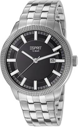 Esprit Herren-Armbanduhr XL Hemet Analog Quarz Edelstahl ES106361003 von ESPRIT