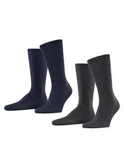 Esprit Herren Socken Fine Dot 2-Pack, Biologische Baumwolle, 2 Paar, Mehrfarbig (Sortiment 60), 39-42 von ESPRIT