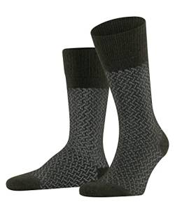 Esprit Herren Socken Twill Boot, Nachhaltige Biologische Baumwolle Wolle, 1 Paar, Grün (Olivine 7210), 43-46 von ESPRIT