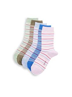 Esprit Unisex Kinder Socken Multi Stripe 5-Pack, Nachhaltige Biologische Baumwolle, 5 Paar, Mehrfarbig (Sortiment 20), 31-34 von ESPRIT