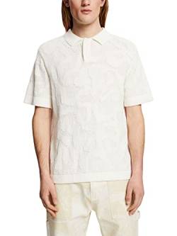 Herren ESPRIT Collection 033eo2k303 Polohemd, 110/Off White, XXL von ESPRIT