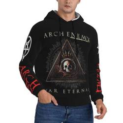 Arch Herren Enemy Schwarz Kapuzenpullover Pullover Hoodie Langarm Sweatshirt Kapuze Für Männer Bekleidung Merch Tops von ESPRY