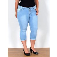 ESRA Caprijeans C740 Damen Capri Jeans High Waist Hose Stretch, Übergröße Jeans Plus Size Große Größen, Capri Hose 3/4 Jeans Damen Sommer High Rise Stretch, 3/4 Hose Damen Sommer Hoch Bund Jeans Damen, Caprijeans Damen hohe Leibhöhe mit Stretch Curvy, Damen Taille Jeans Capri jeanshose 7XL, Damen Jeans Sommer Hose Capri, Jeans Damen Jeans Hose Damen Hose, High Waist Jeans Damen High Waist, Kurze Damen Jeans Stretch Damen Jeans Shorts Jeans Damen Kurz, Damen Sommer Jeans Damen Sommer, Damen Capri Jeans Damen Capri Hose, Damen 3/4 Jeans Damen 3/4 Hose Damen Caprihose von ESRA