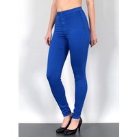 ESRA Skinny-fit-Jeans Z92 Damen Jeans Skinny Hose High Waist, bis Plussize Größe / Große Größen von ESRA