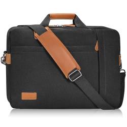 ESTARER Laptoptasche/Umhängetasche 17/17,3 Zoll Umwandelbar Rucksack, Business Tasche für Büro/Schule/Reisen von ESTARER