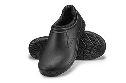 ESTRO Gartenclogs Herren Gartenschuhe Herren - Gummischuhe Damen Clogs Gartenschuhe Damen Leicht Garten Clogs Damen K040S (44 EU, Schwarz) von ESTRO