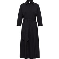 Blusenkleid in schwarz unifarben von ETERNA Mode GmbH