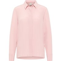 Hemdbluse in rosa unifarben von ETERNA Mode GmbH