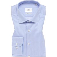 MODERN FIT Hemd in royal blau gestreift von ETERNA Mode GmbH
