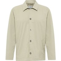 MODERN FIT Overshirt in grün unifarben von ETERNA Mode GmbH