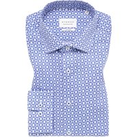 SLIM FIT Hemd in blau bedruckt von ETERNA Mode GmbH