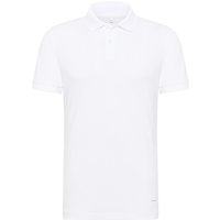 SLIM FIT Performance Shirt in weiß unifarben von ETERNA Mode GmbH