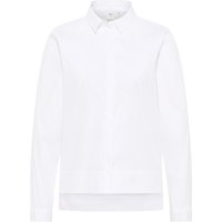 Signature Shirt Bluse in weiß unifarben von ETERNA Mode GmbH