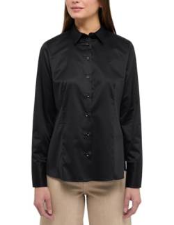 ETERNA Damen Cover Shirt Regular FIT 1/1 schwarz 38_D_1/1 von ETERNA