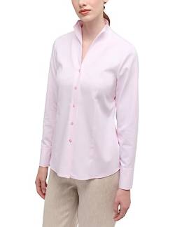 ETERNA Damen Jacquardbluse Regular FIT 1/1 rosa 36_D_1/1 von ETERNA