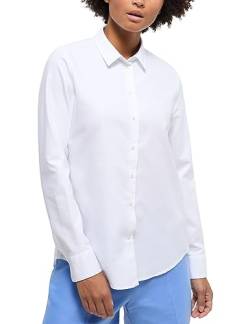 ETERNA Damen Oxford Shirt Regular FIT 1/1 weiß 38_D_1/1 von ETERNA