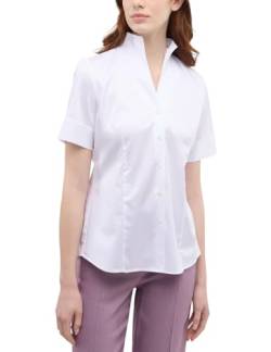 ETERNA Damen Satin Shirt Regular FIT 1/2 weiß 40_D_1/2 von ETERNA