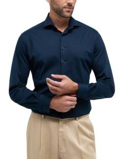 ETERNA Herren Jersey Shirt MODERN FIT 1/1 dunkelblau 42_H_1/1 von ETERNA
