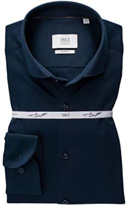 ETERNA Herren Jersey Shirt Slim FIT 1/1 dunkelblau 41_H_1/1 von ETERNA