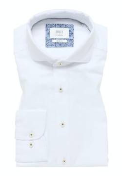 ETERNA Herren Linen Shirt Slim FIT 1/1 weiß 40_H_1/1 von ETERNA