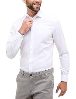 ETERNA Herren Original Shirt Slim FIT 1/1 weiß 38_H_1/1 von ETERNA