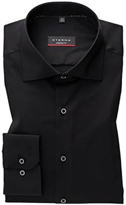 ETERNA Herren Performance Shirt MODERN FIT 1/1 schwarz 43_H_1/1 von ETERNA