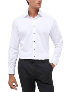 ETERNA Herren Performance Shirt MODERN FIT 1/1 weiß 48_H_1/1 von ETERNA