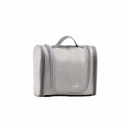 Exquisit Tragbare Kulturtasche mit großem Fassungsvermögen, Leder-Kosmetik-Aufbewahrungstasche, einfache Reise-Waschtasche tragbar von ETHORY