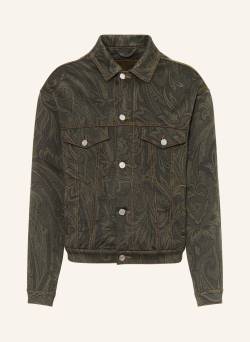 Etro Overjacket Aus Jersey blau von ETRO